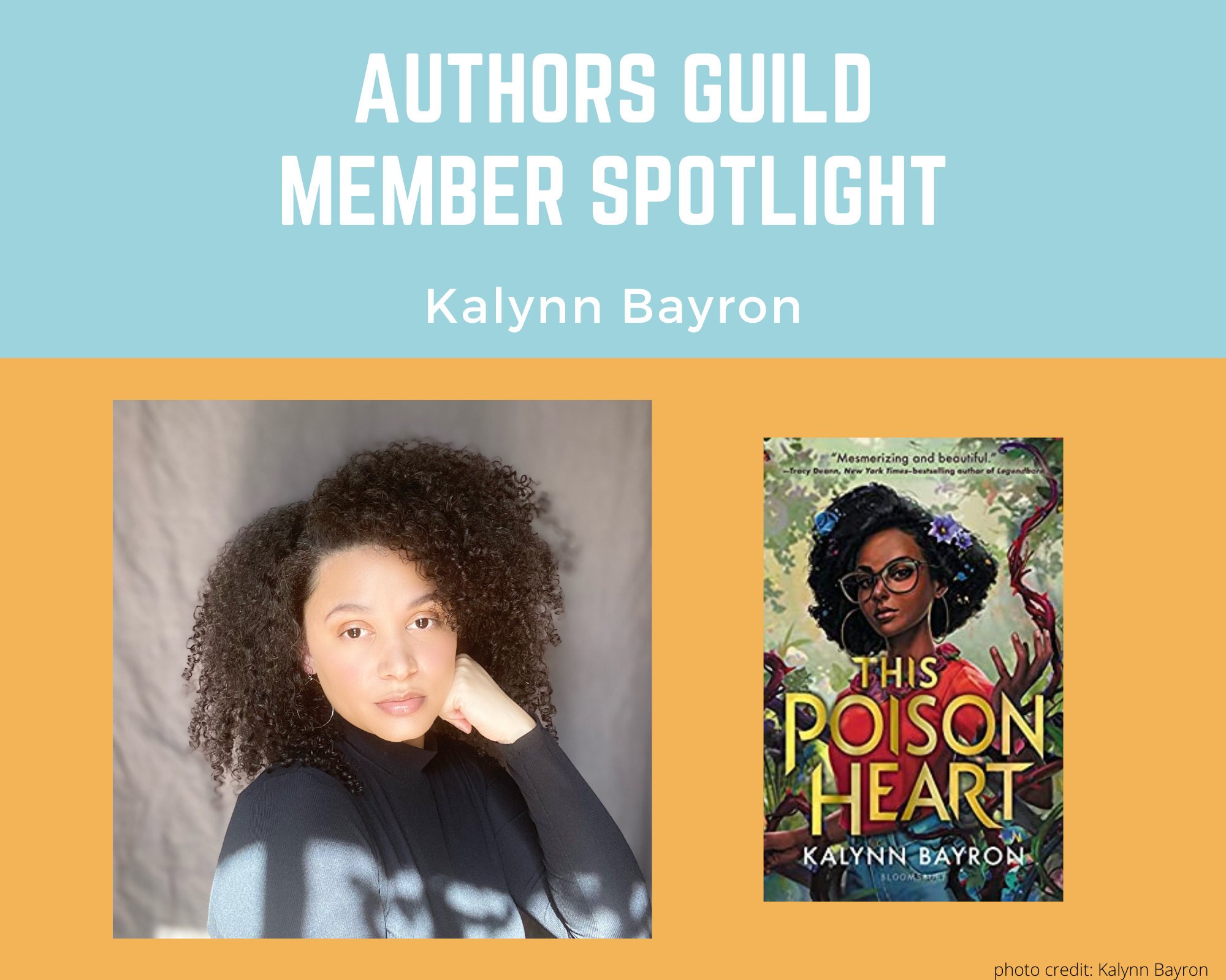 Member Spotlight: Kalynn Bayron - The Authors Guild