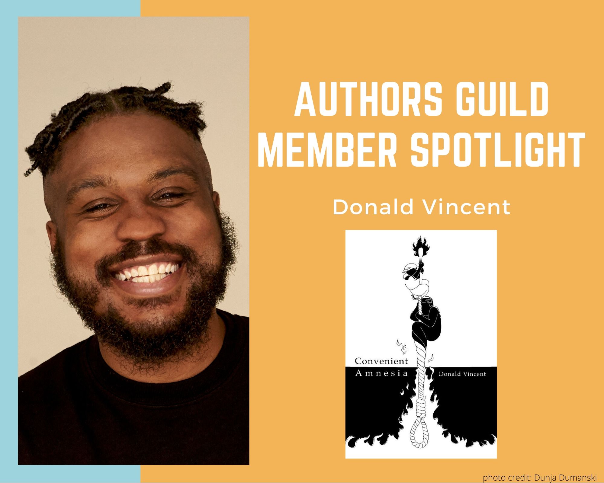 Member Spotlight Donald Vincent The Authors Guild