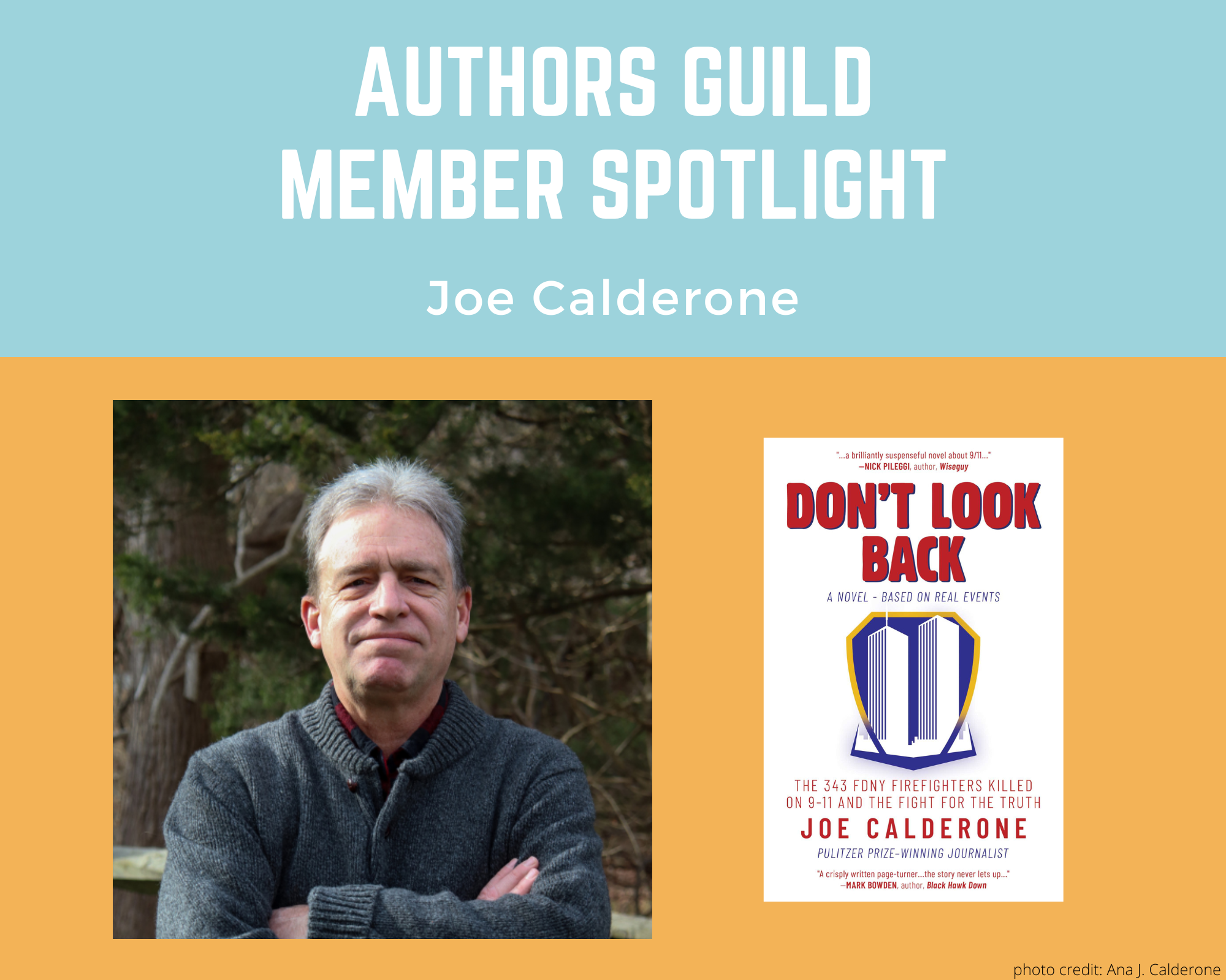 Member Spotlight: Joe Calderone - The Authors Guild