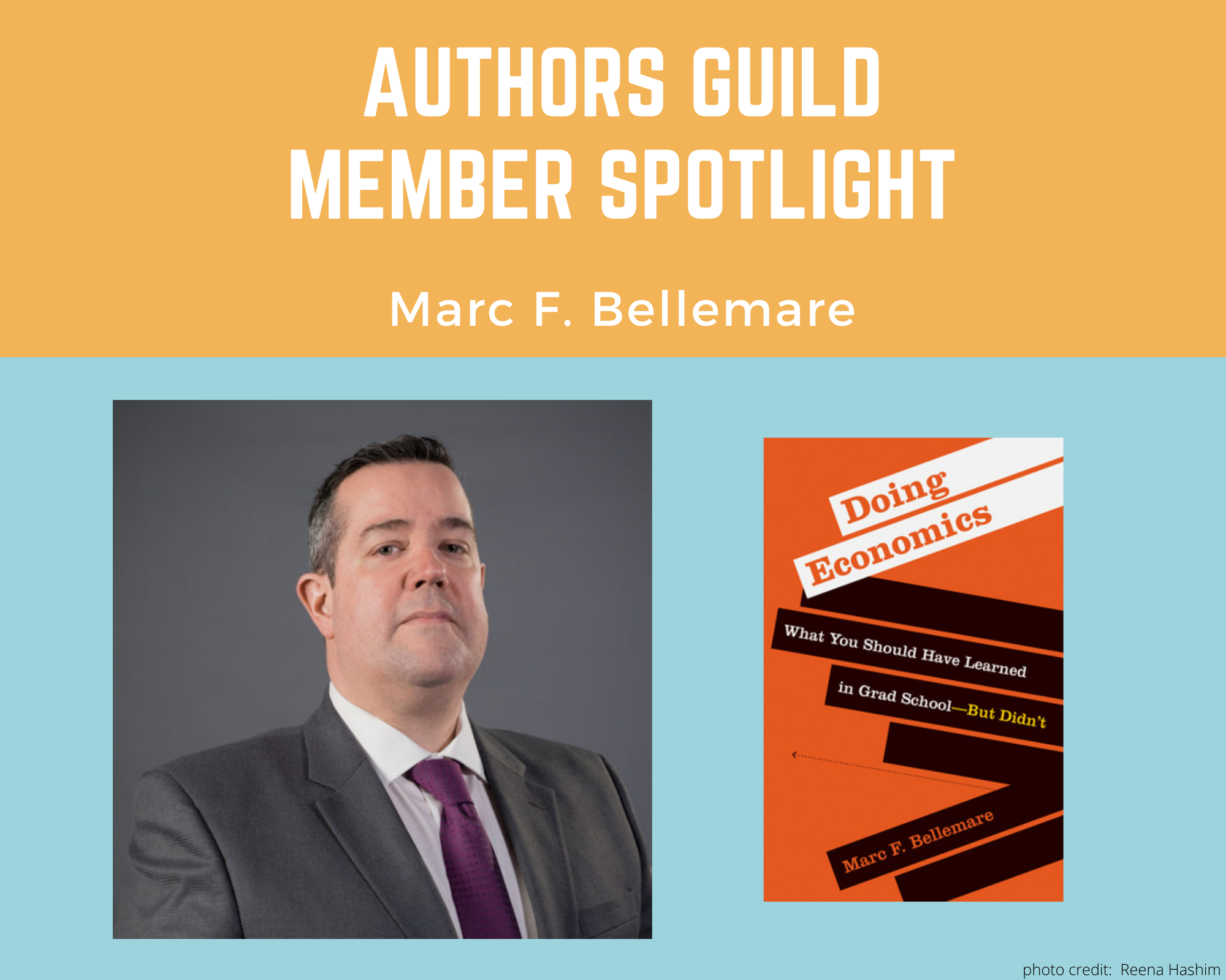 Member Spotlight: Marc F. Bellemare - The Authors Guild