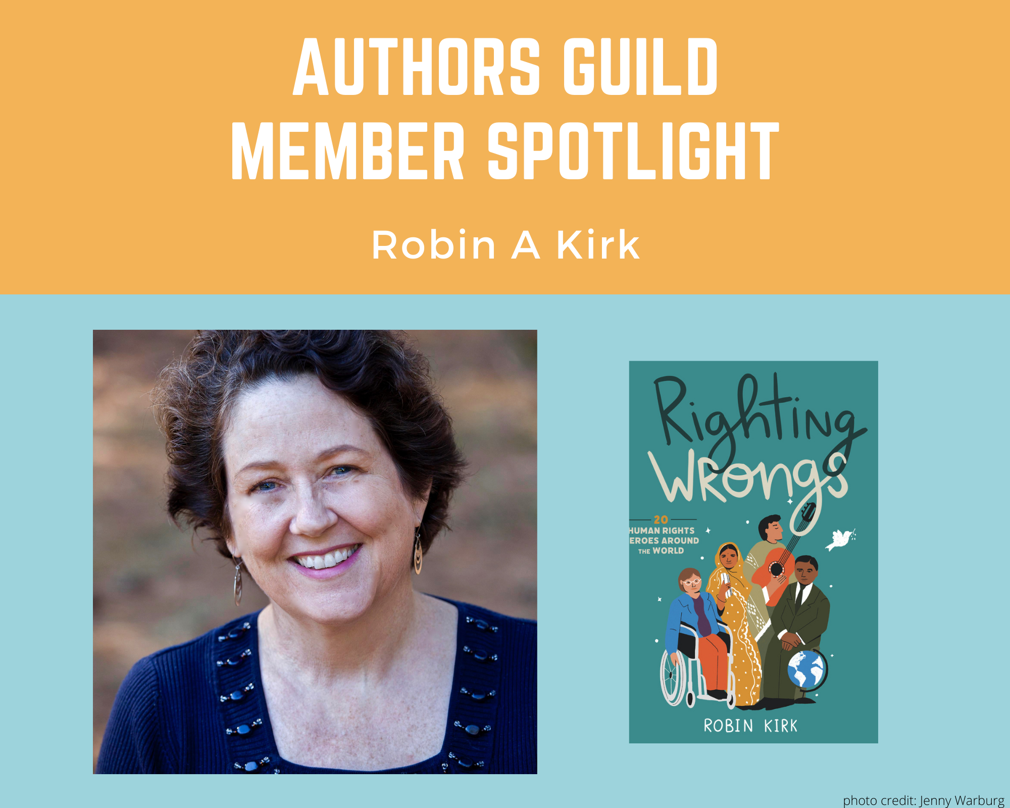 Member Spotlight: Robin A. Kirk - The Authors Guild