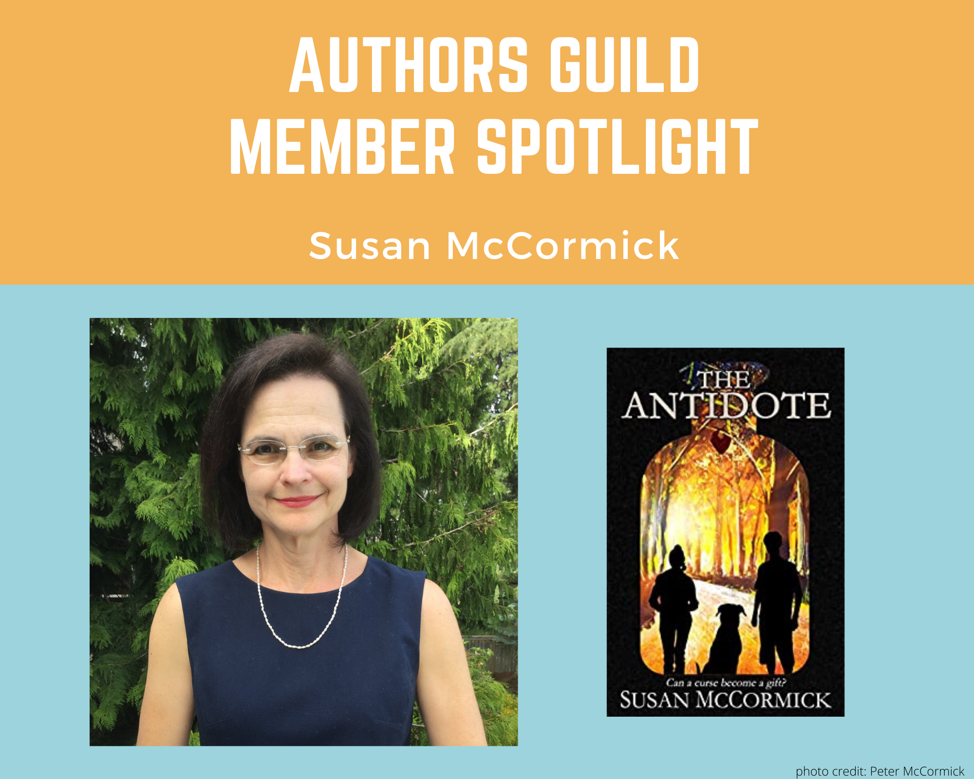 Member Spotlight: Susan McCormick - The Authors Guild