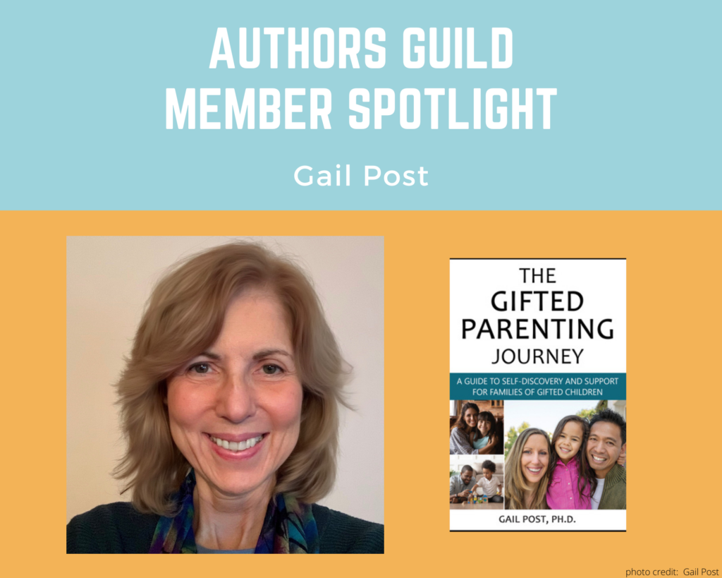 author Gail Post and her book The Gifted Parenting Journey