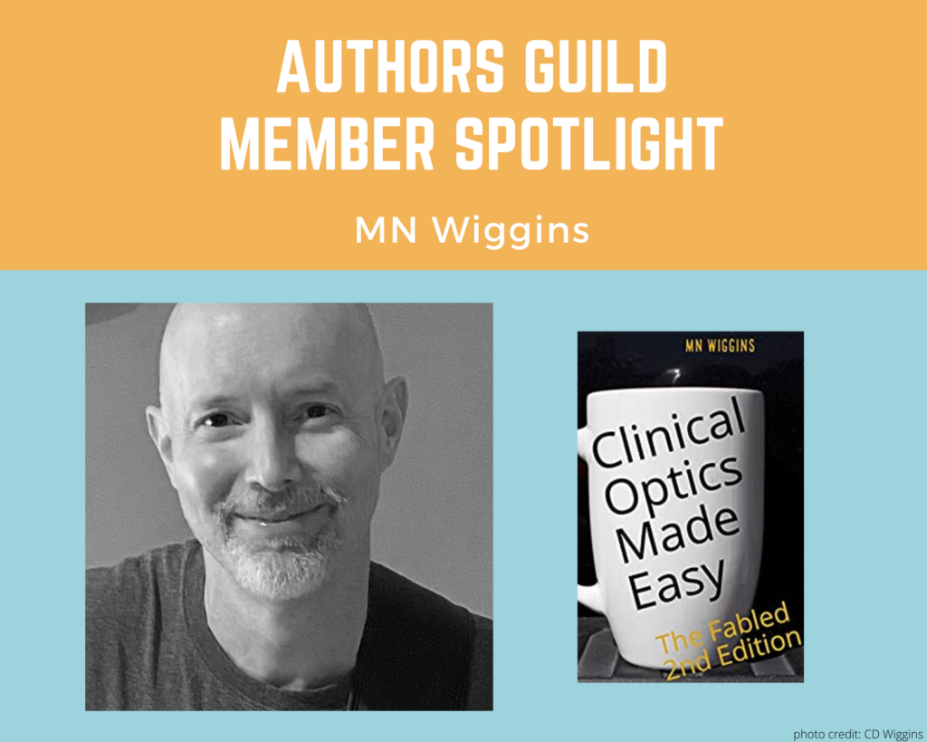 author MN Wiggins and his book Clinical Optics Made Easy