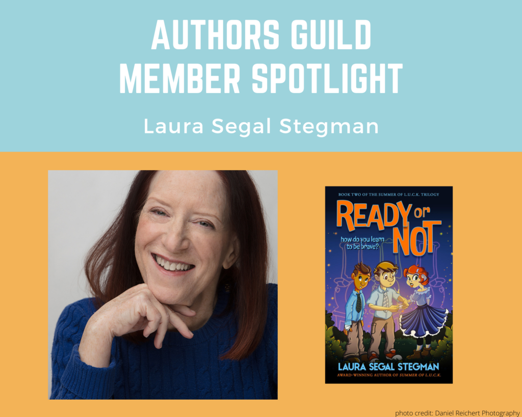 author Laura Segal Stegman and her book Ready or Not