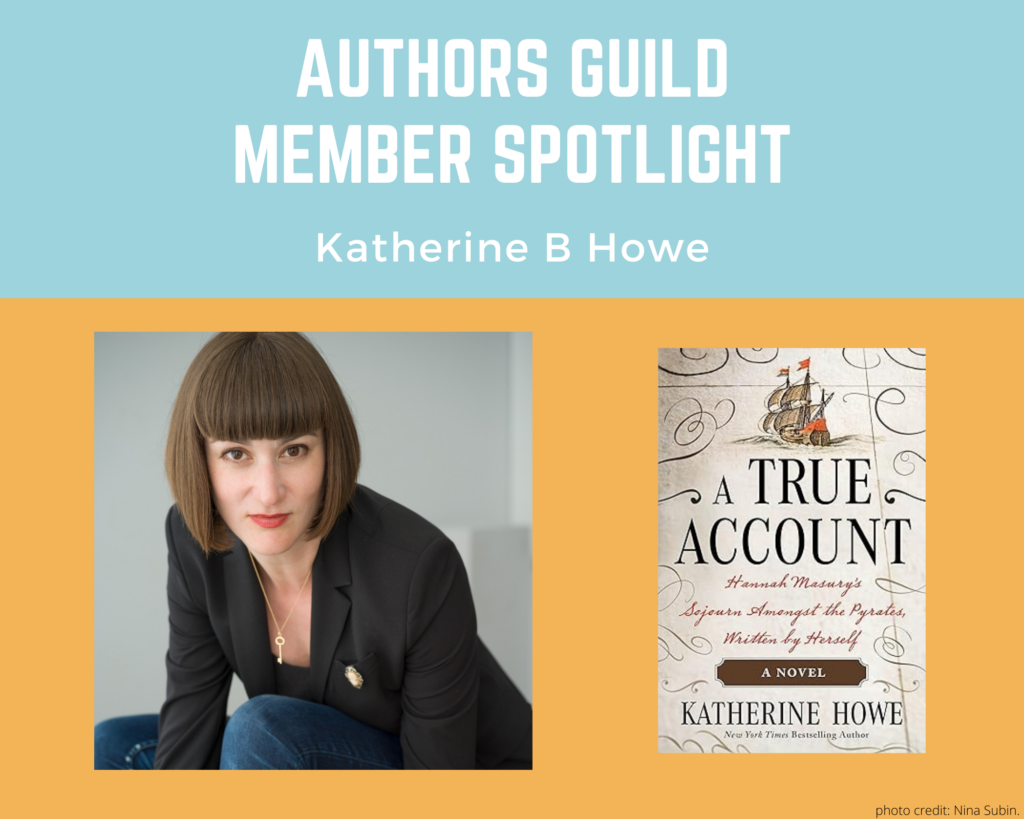 author Katherine Howe and her book A True Account