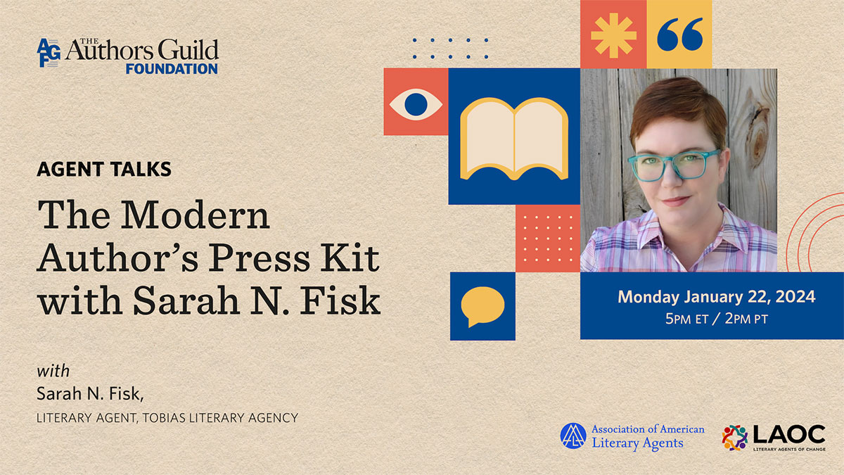 Agent Talks: The Modern Author's Press Kit with Sarah N. Fisk