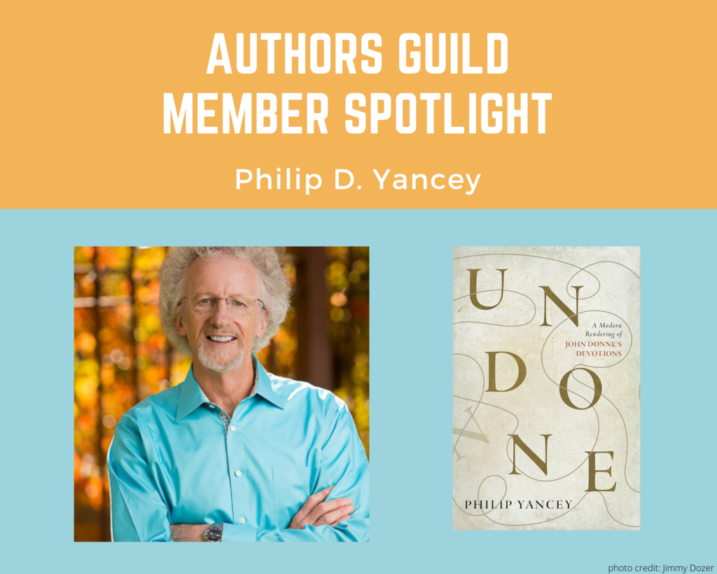 author Philip D Yancey and his book Undone