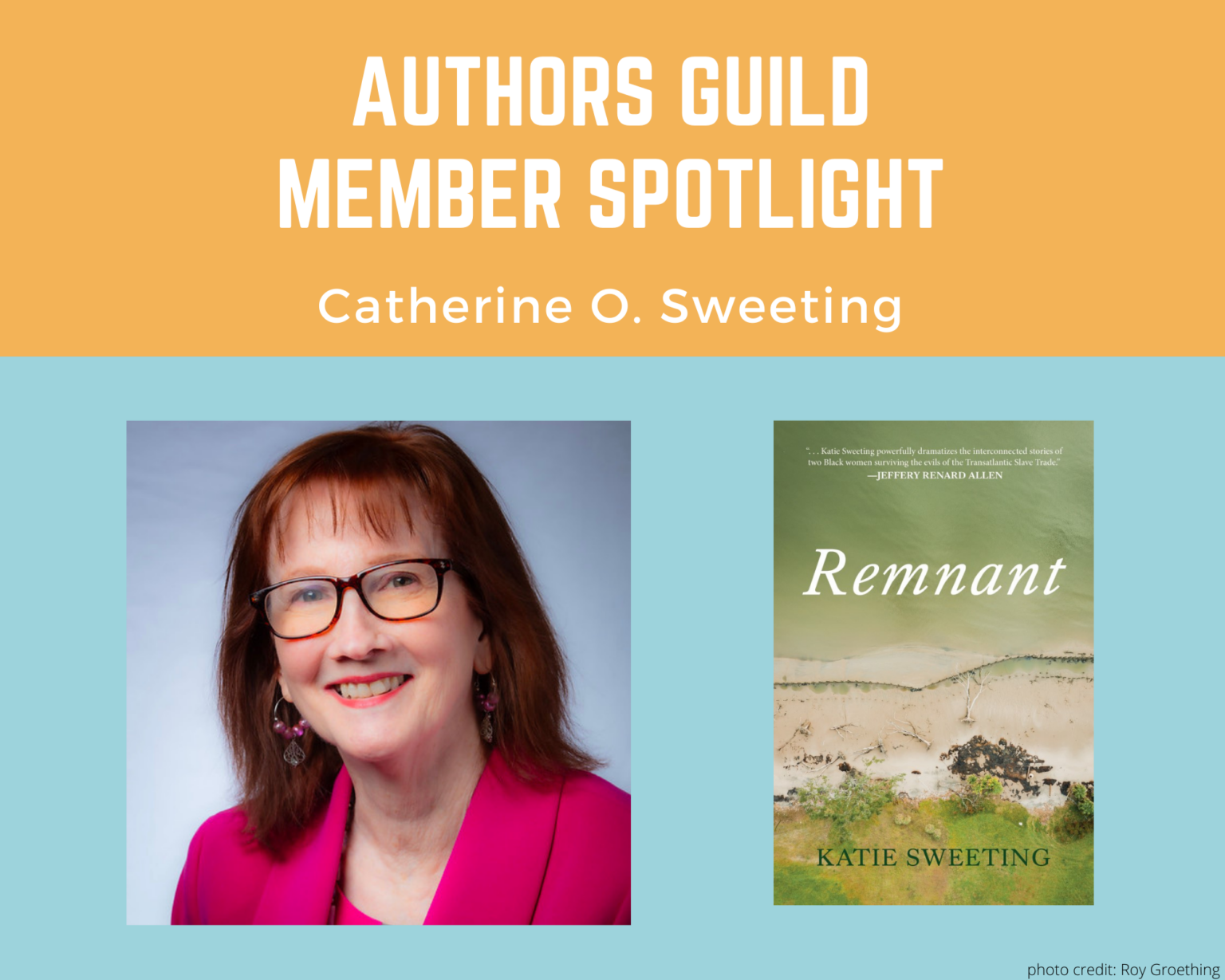 Member Spotlight: Catherine O. Sweeting - The Authors Guild