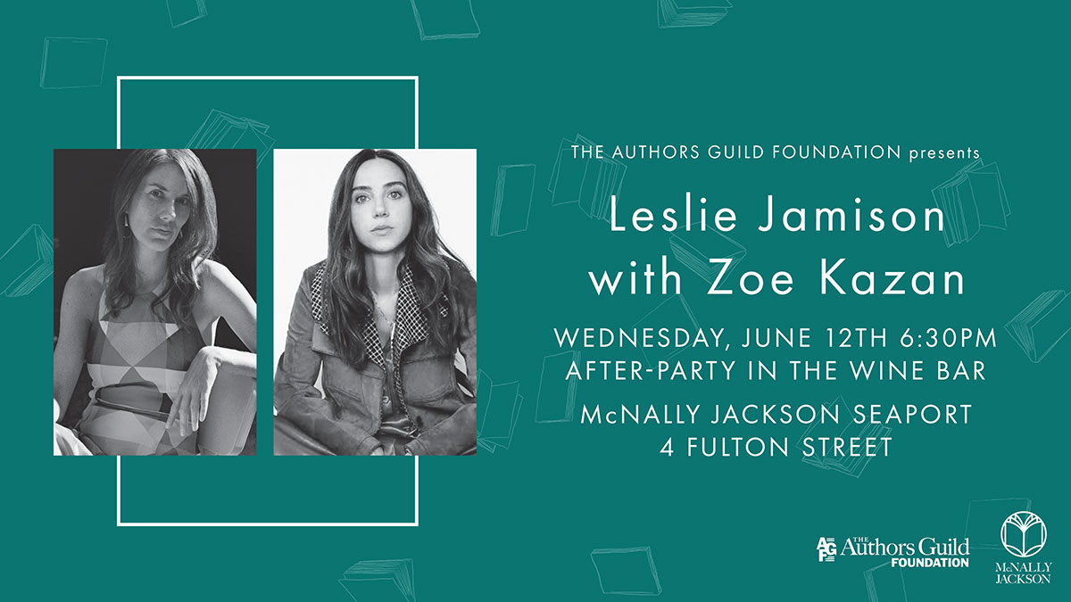 Leslie Jamison in conversation with Zoe Kazan