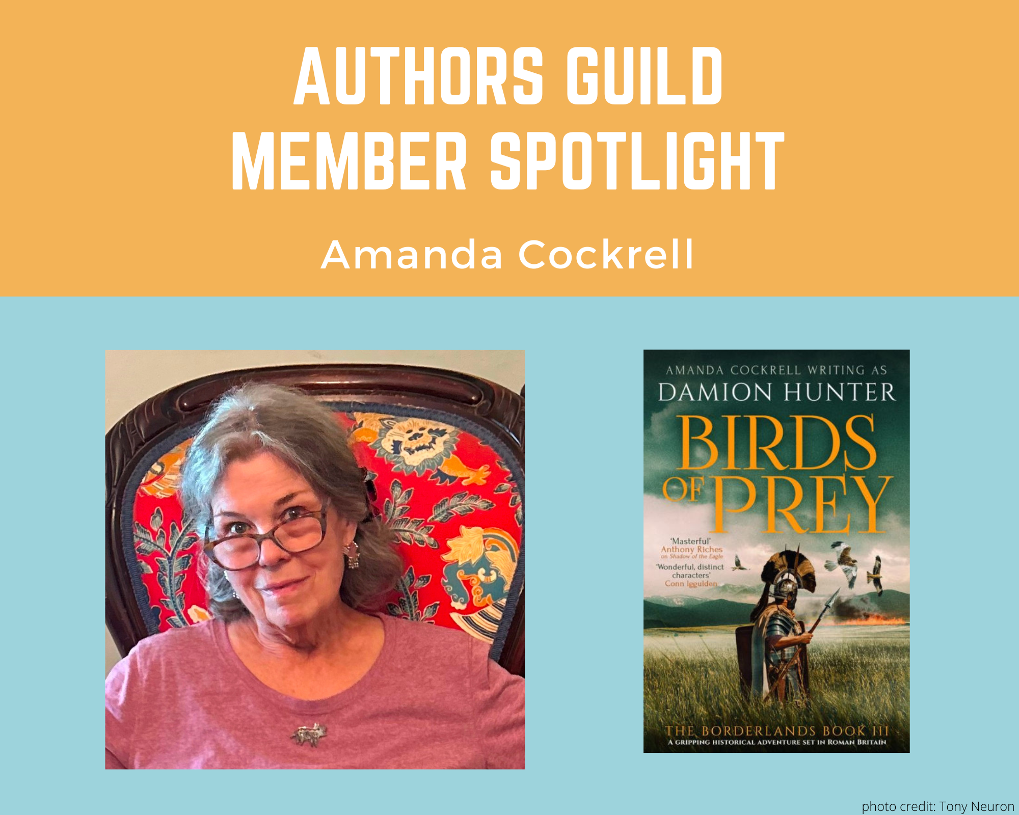 Member Spotlight: Amanda Cockrell - The Authors Guild