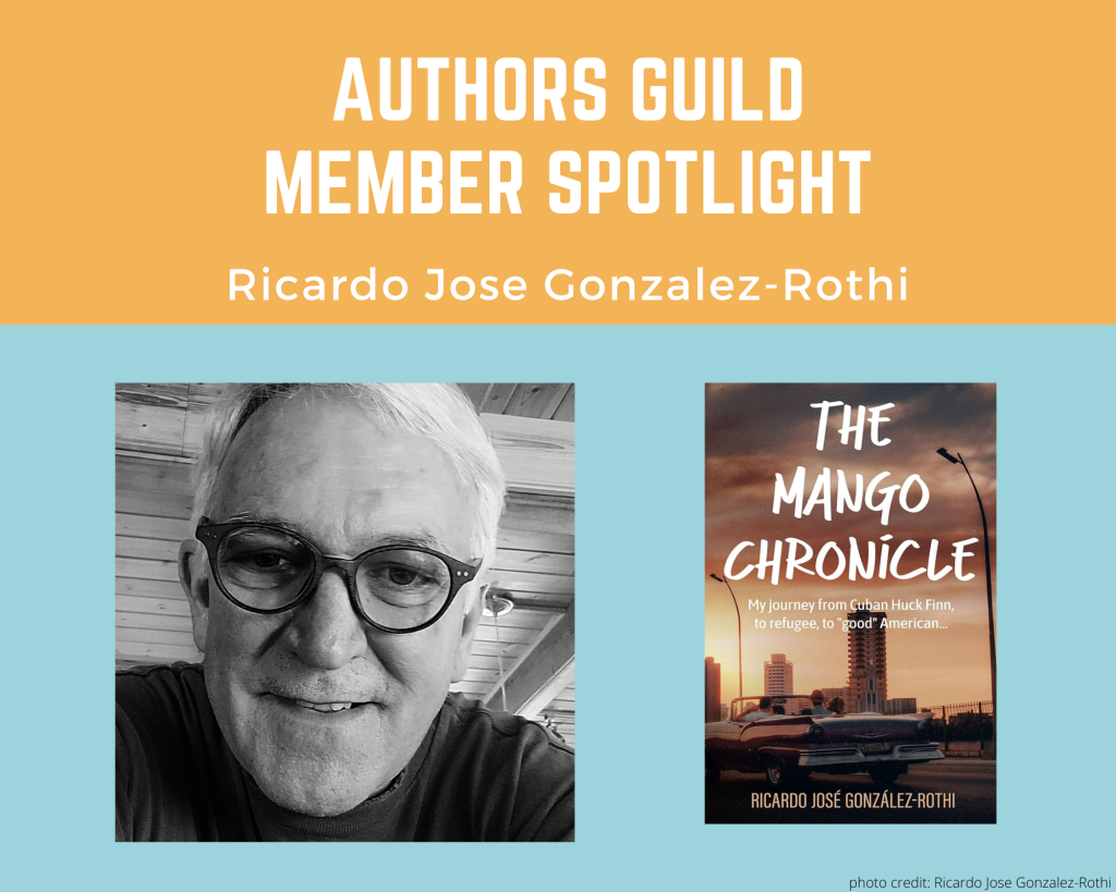 author Ricardo Jose Gonzalez-Rothi and his book The Mango Chronicle