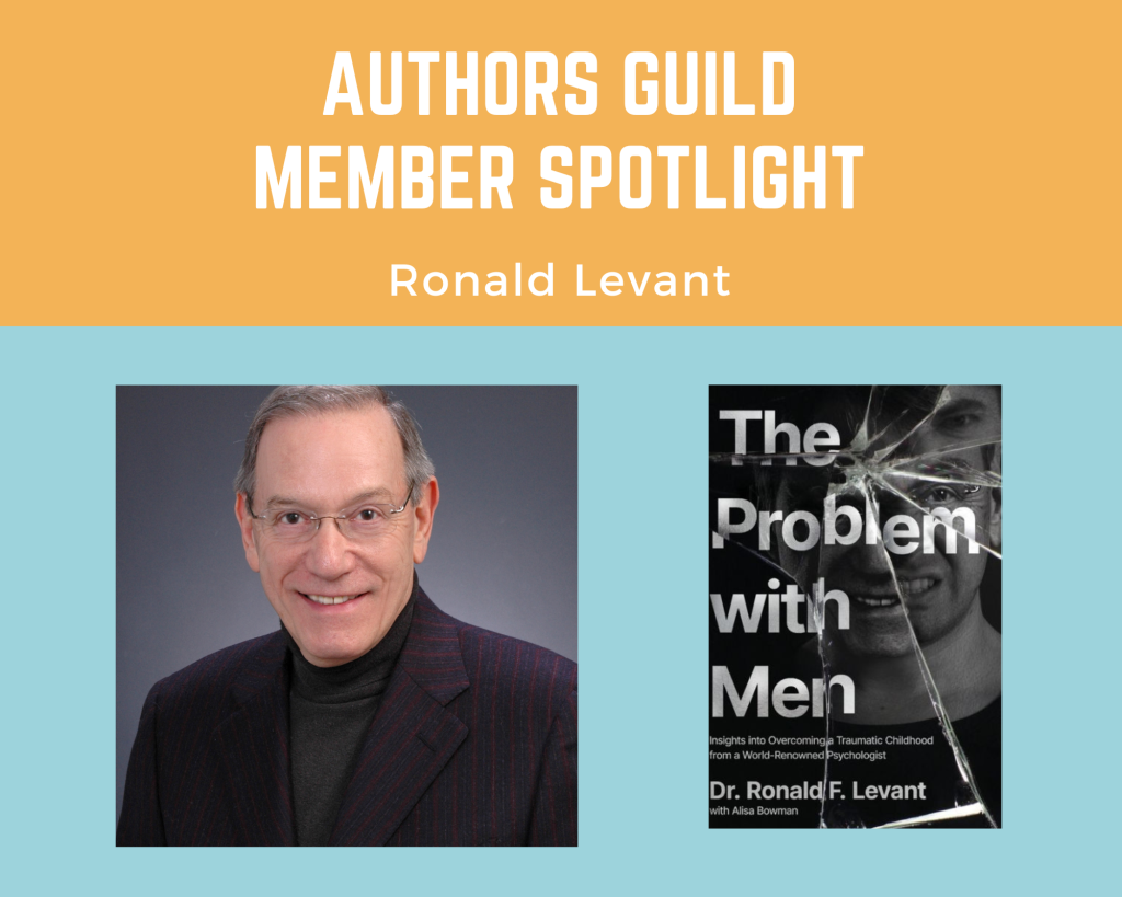 author Ronald Levant and his book The Problem with Men