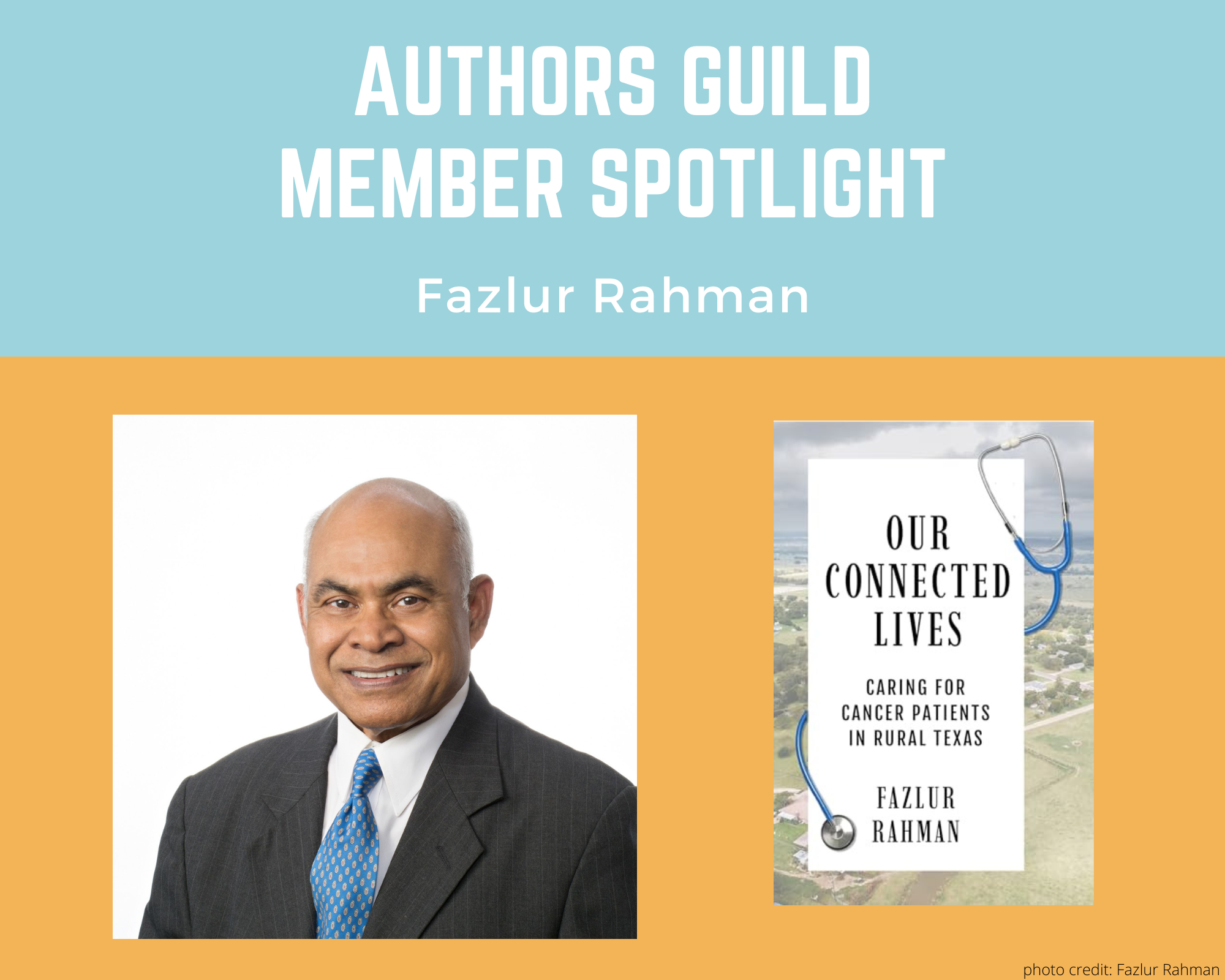 author Fazlur Rahman and his book Our Connected Lives