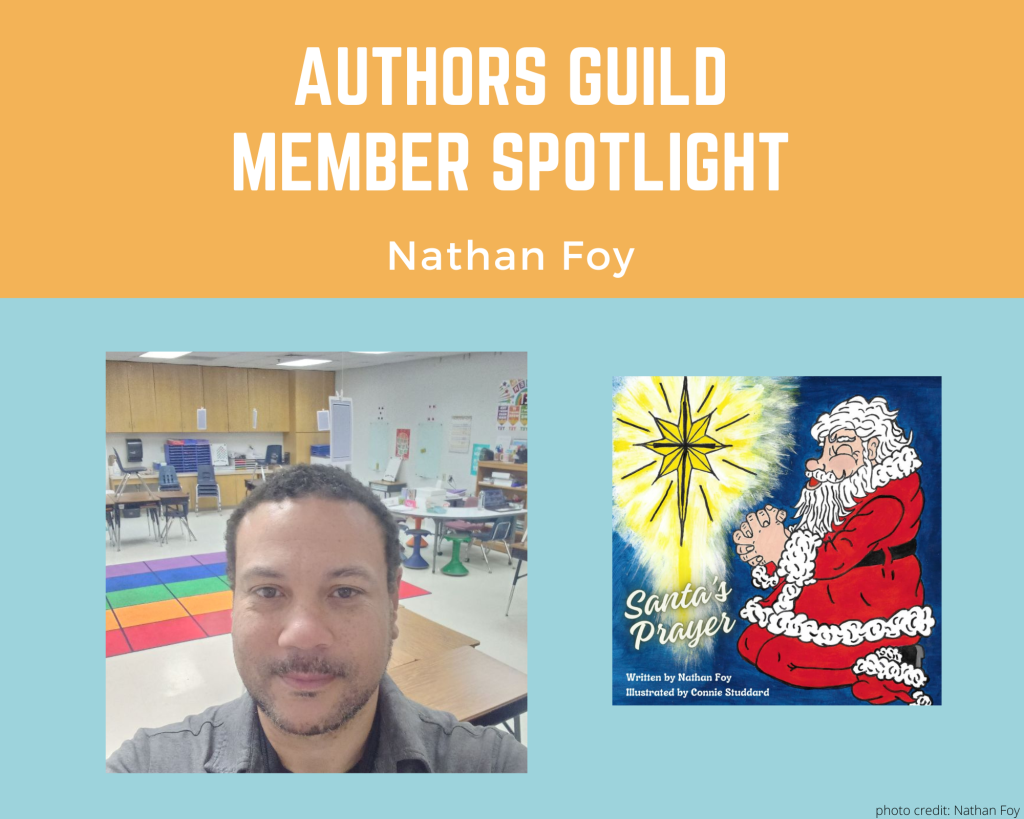 author Nathan Foy and h sbook Santa's Prayer