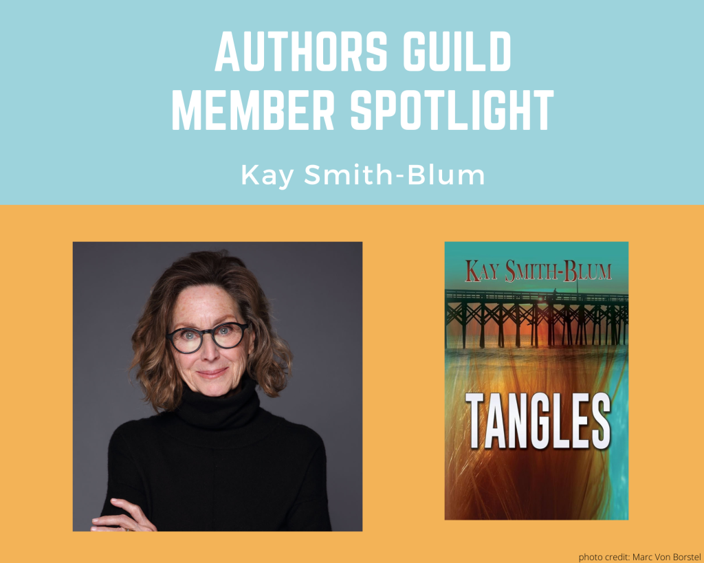 author Kay Smith-Blum and her book Tangles