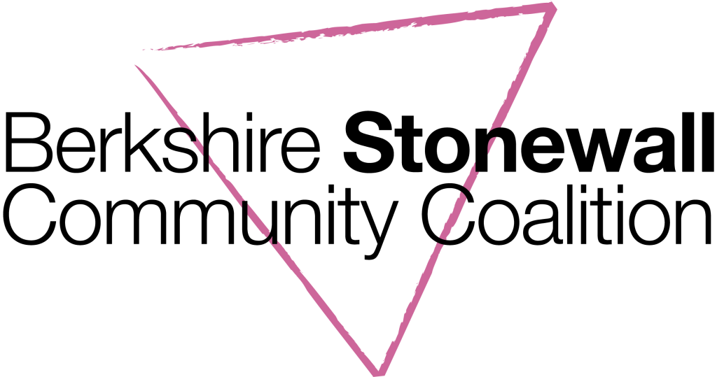 Berkshire Stonewall BSCC Logo Picture Image of a Pink Triangle