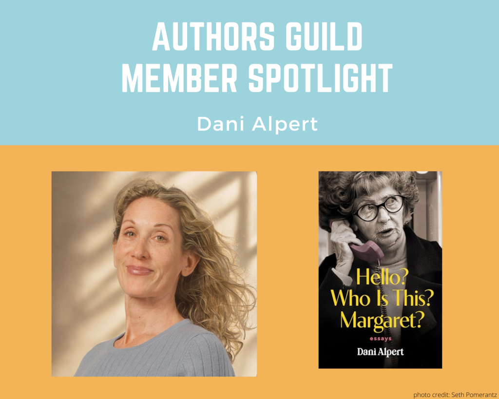 author Dani Alpert and her book Hello? Who Is This? Margaret?