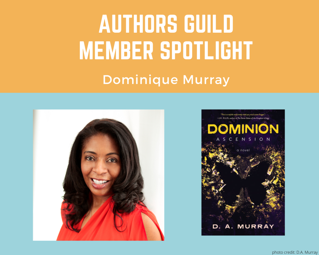 author Dominique Murray and her book Dominion: Ascension