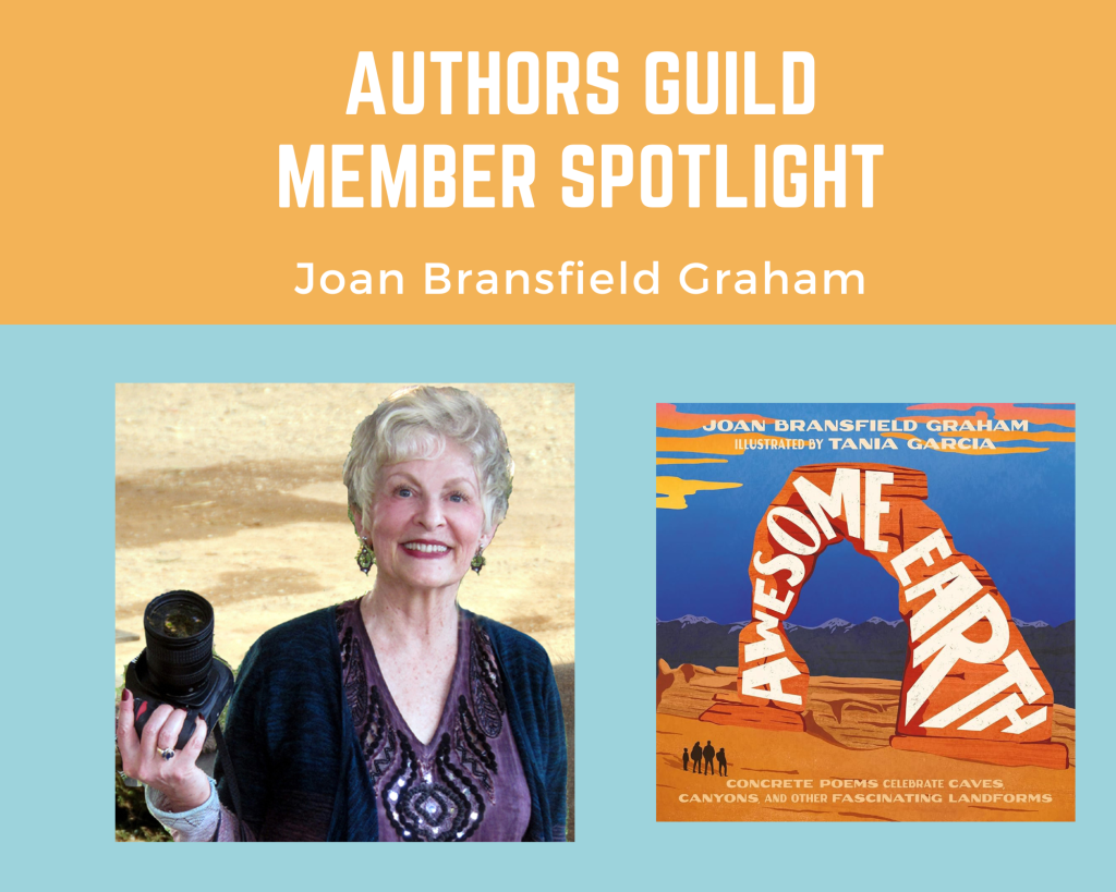 author Joan Bransfield Graham and her book Awesome Earth