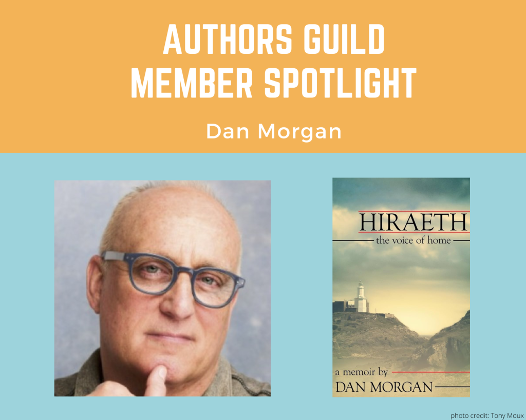 author Dan Morgan and his book Hiraeth