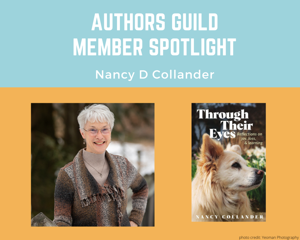 author Nancy Collander and her book Through Their Eyes