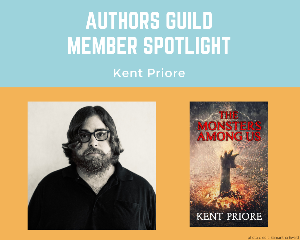 author Kent Priore and his book The Monsters Among Us