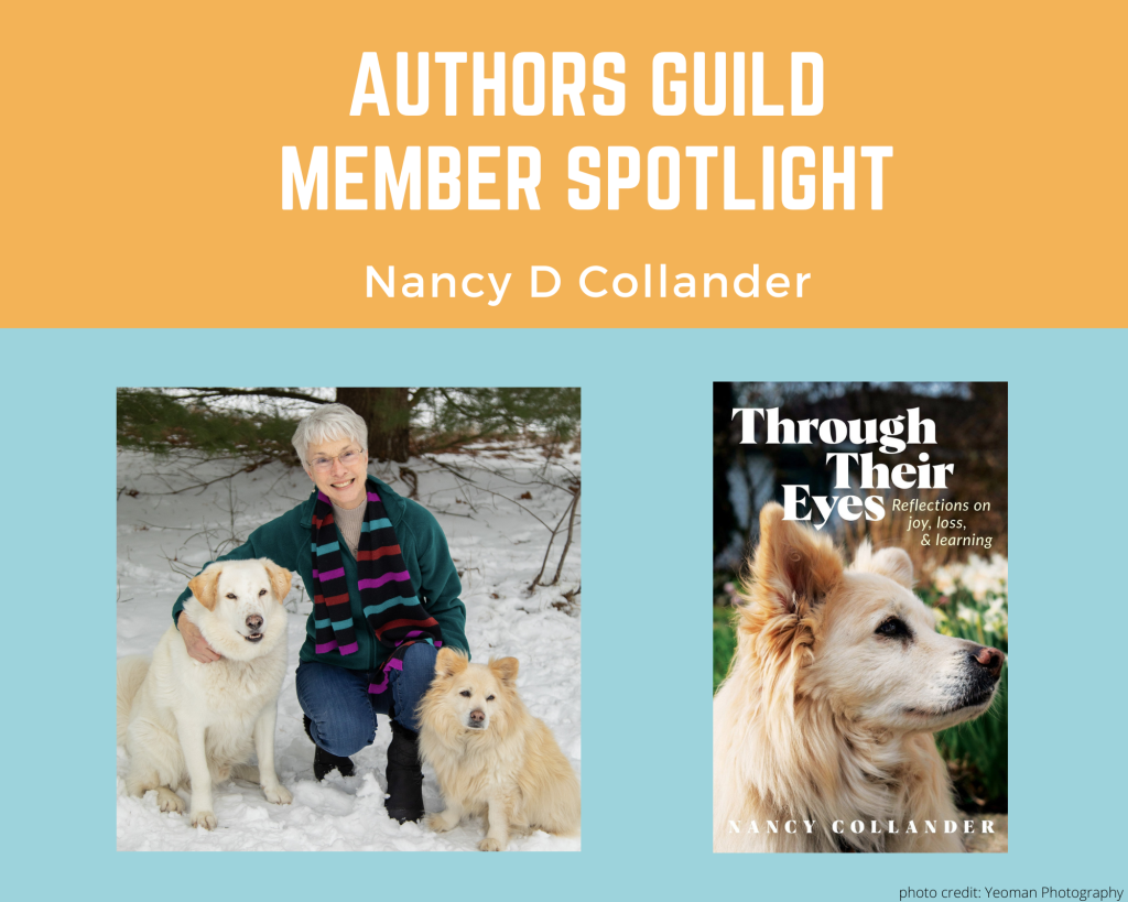 author Nancy Collander and her book Through Their Eyes