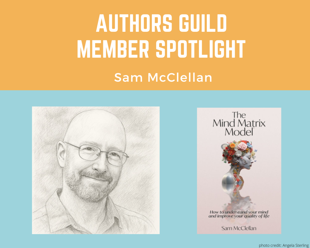 author Sam McClellan and his book The Mind Matrix Model