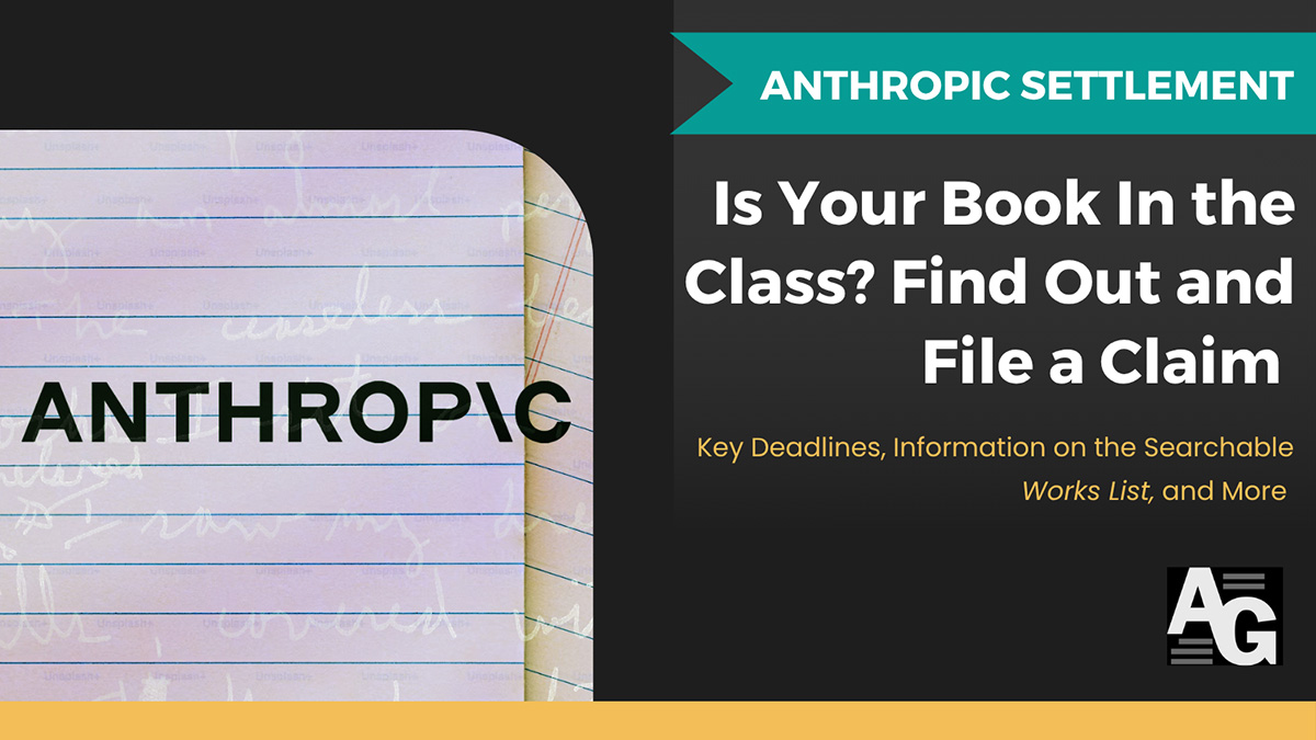 Is Your Book in the Anthropic Settlement Works List? Find Out and File a Claim