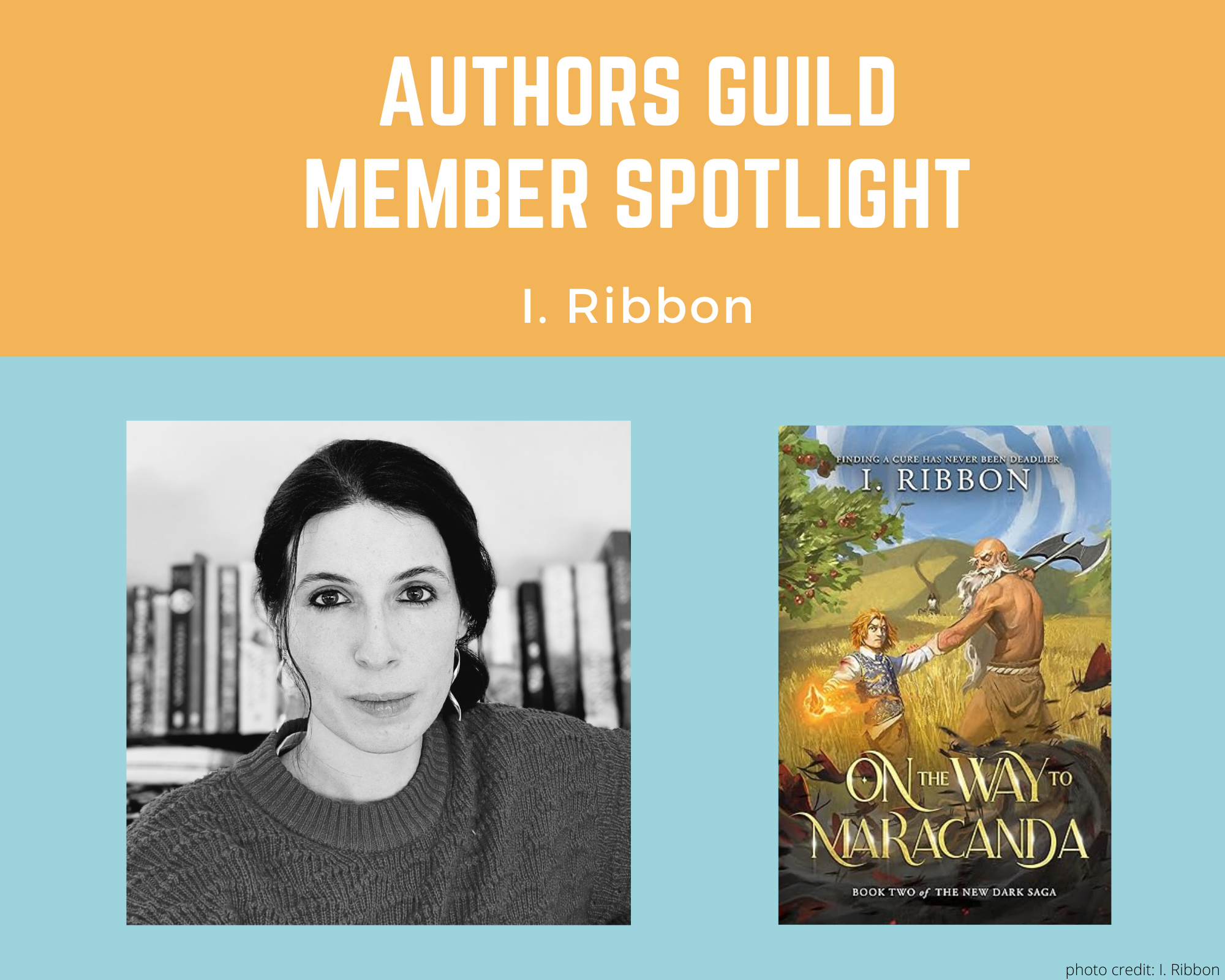 author I. Ribbon and her book On the Way to Maracanda