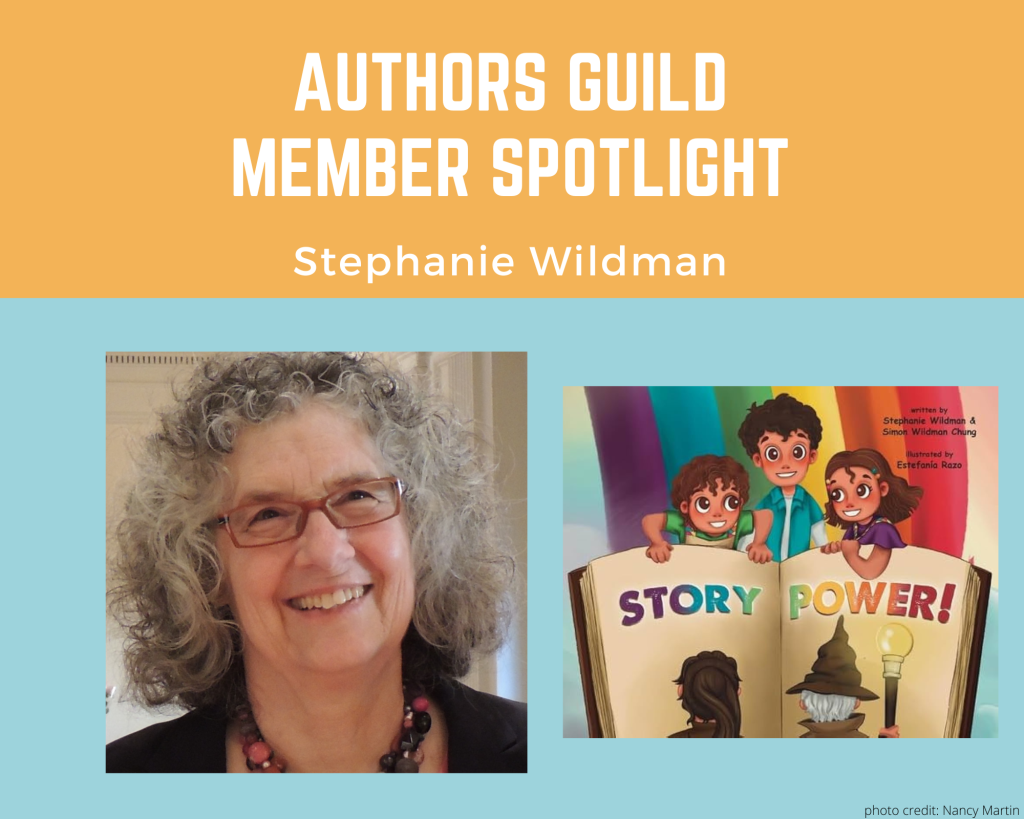 author Stephanie Wildman and her book Story Power