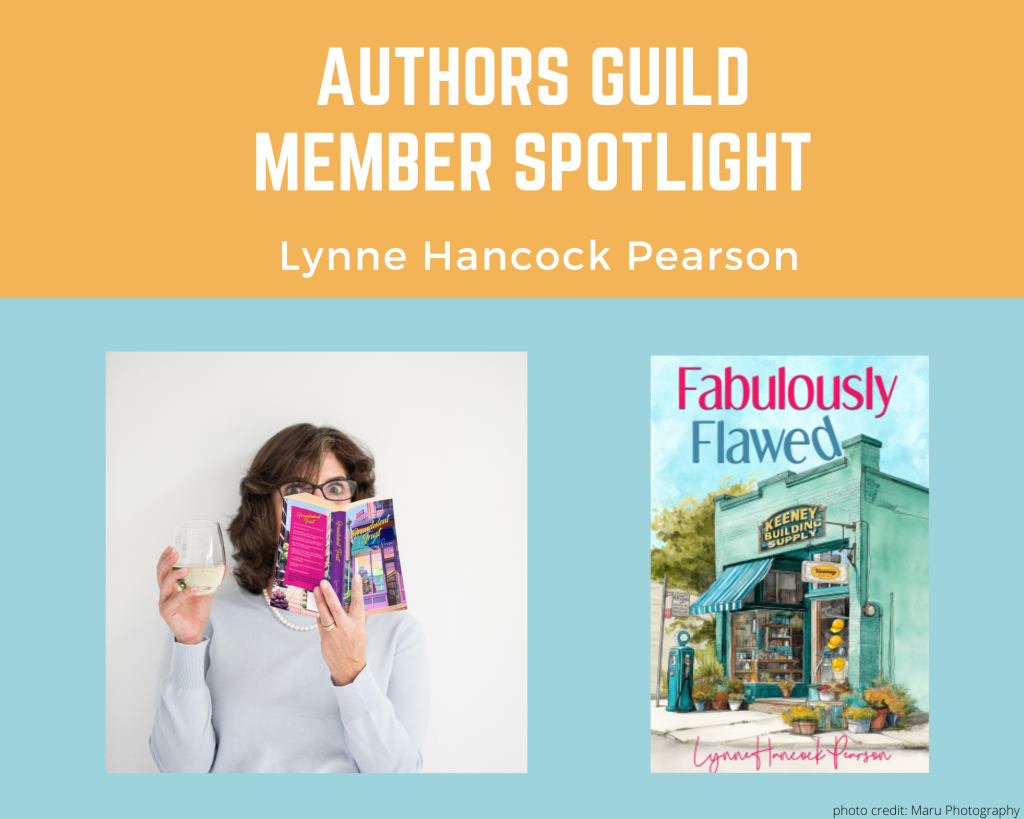 author Lynne Hancock Pearson and her book Fabulously Flawed