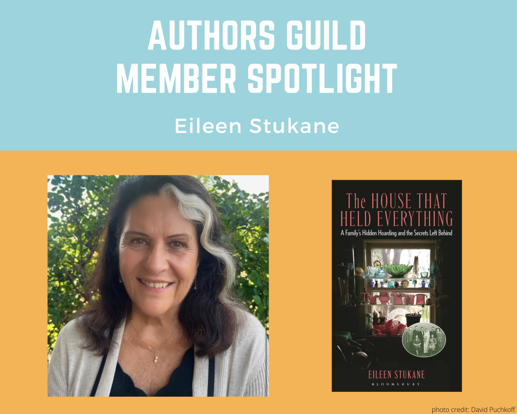 author Eileen Stukane and her book The House That Held Everything