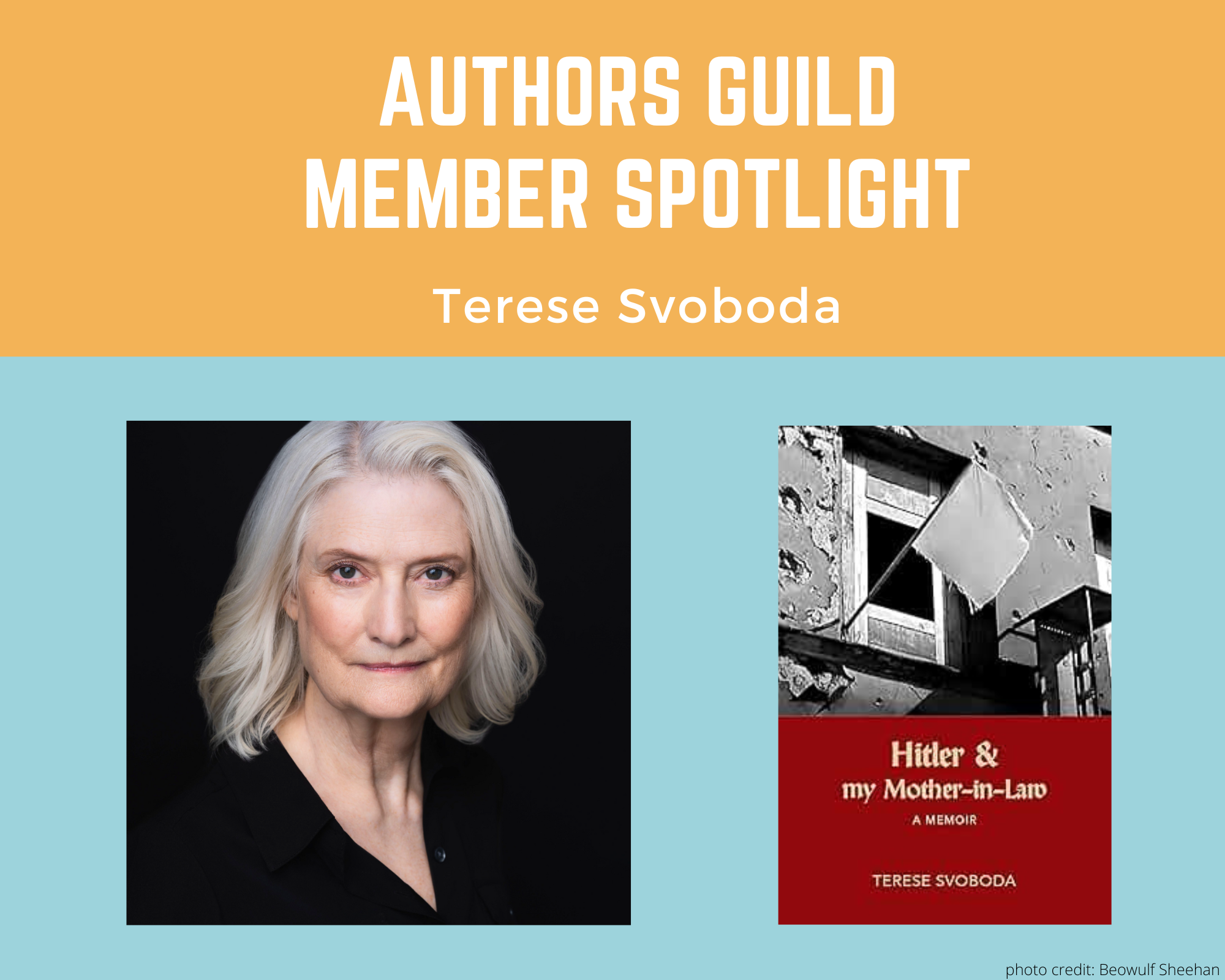 author Teresa Svoboda and her book Hitler and My Mother-in-Law