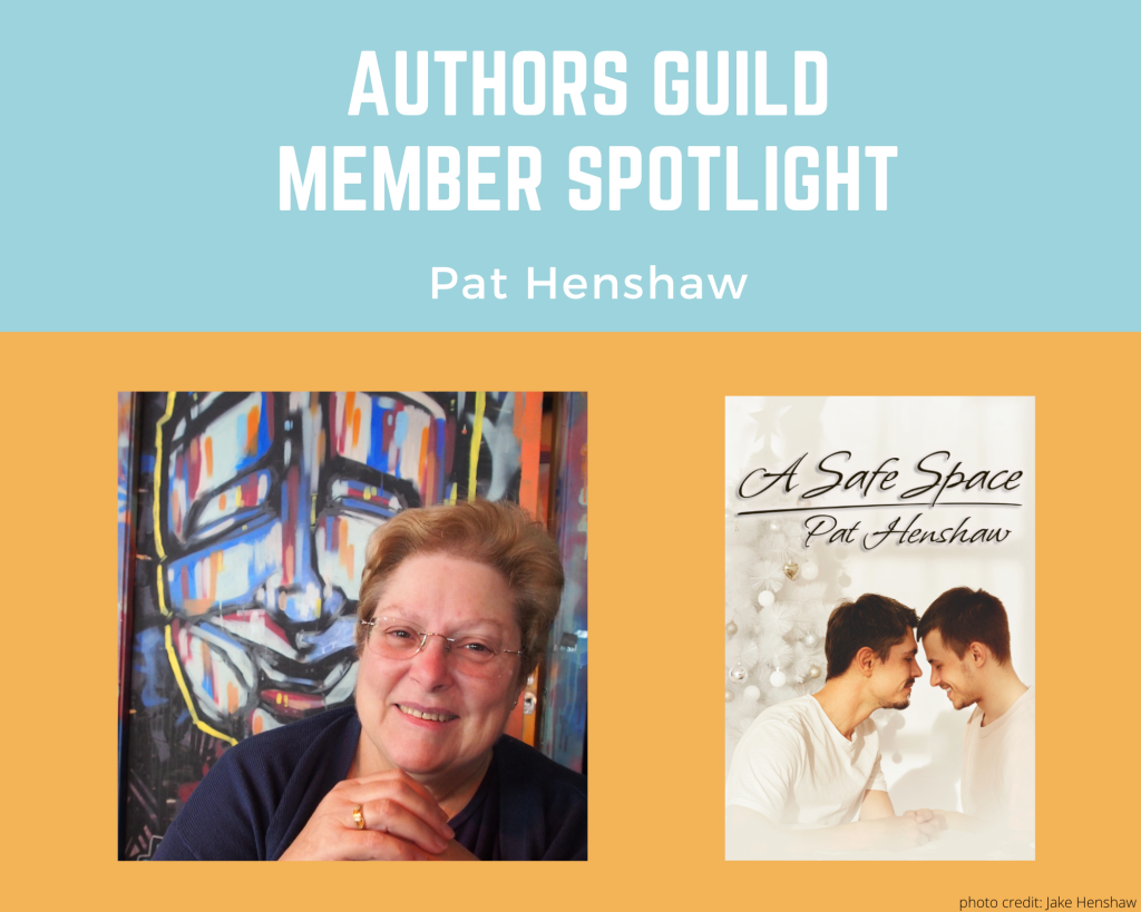 author Pat Henshaw and her book A Safe Space
