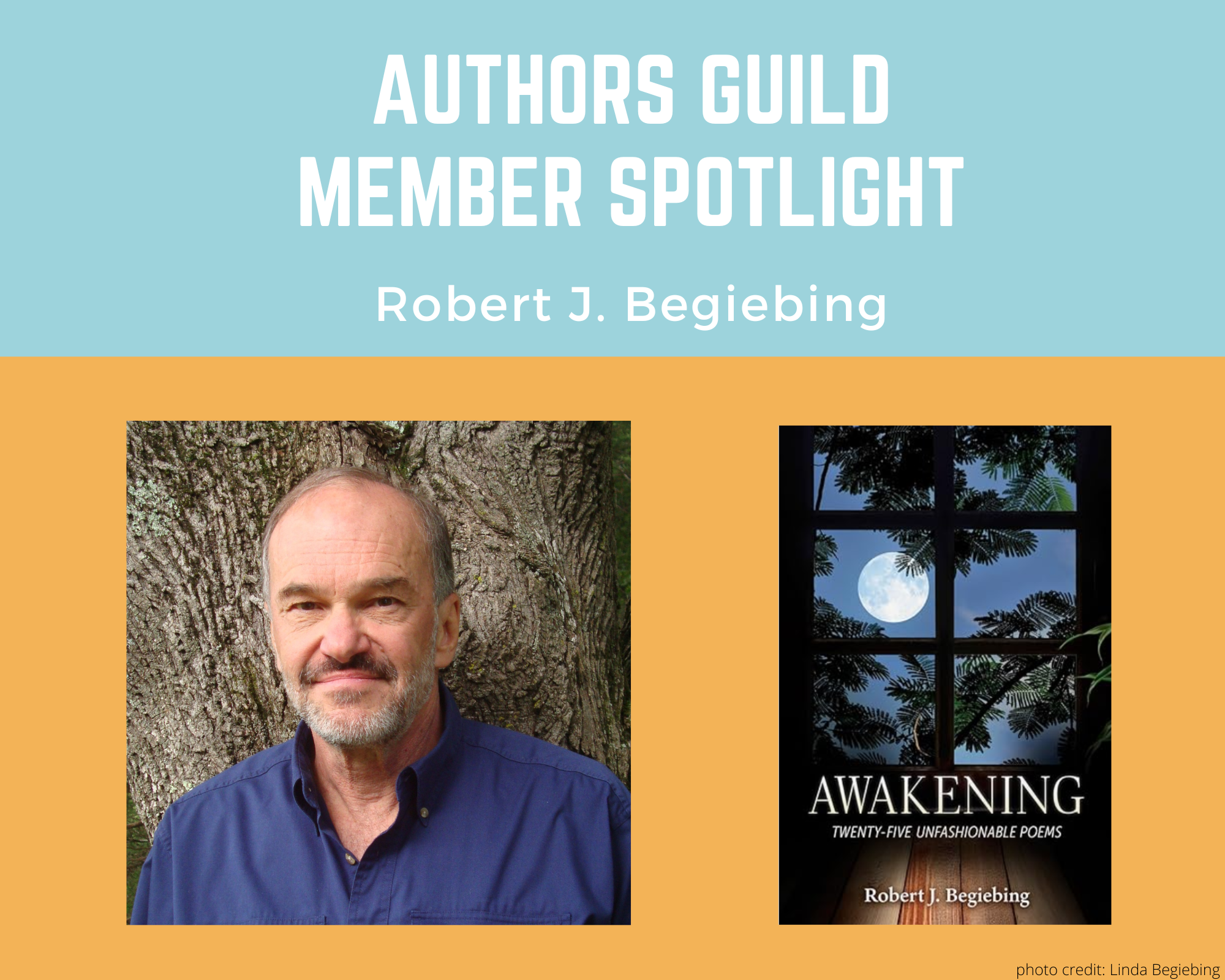 author Robert J. Begiebing and his book Awakening