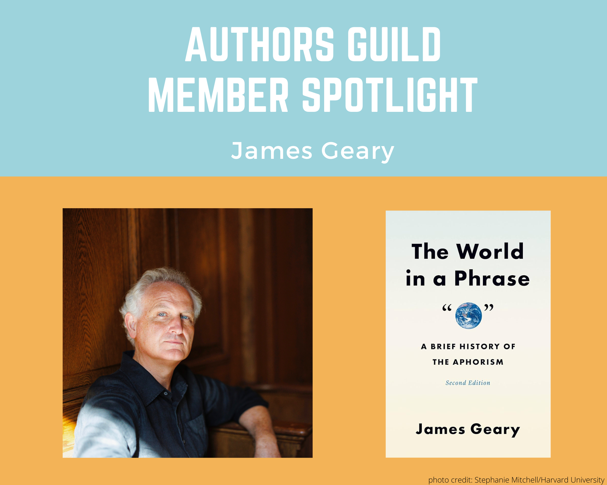 author James Geary and his book The World in a Phrase