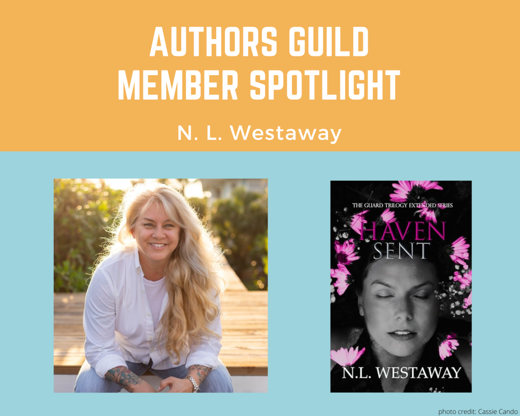 author N.L. Westaway and her book Haven Sent