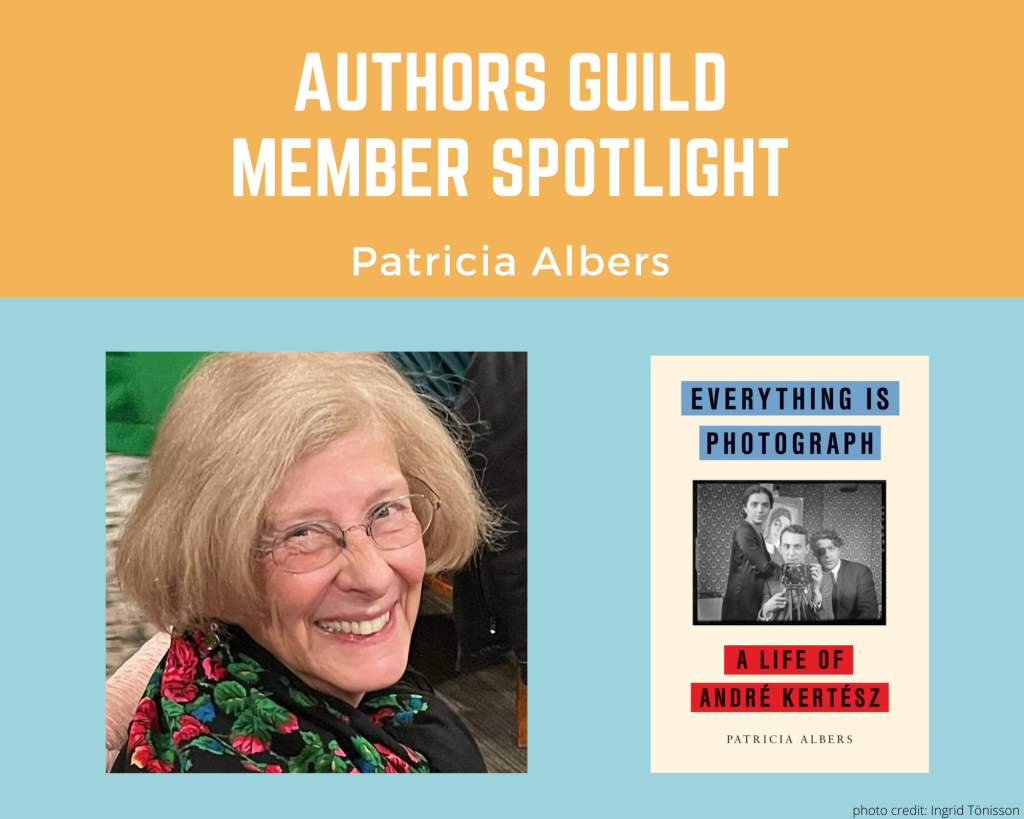 author Patricia Albers and her book Everything Is Photograph
