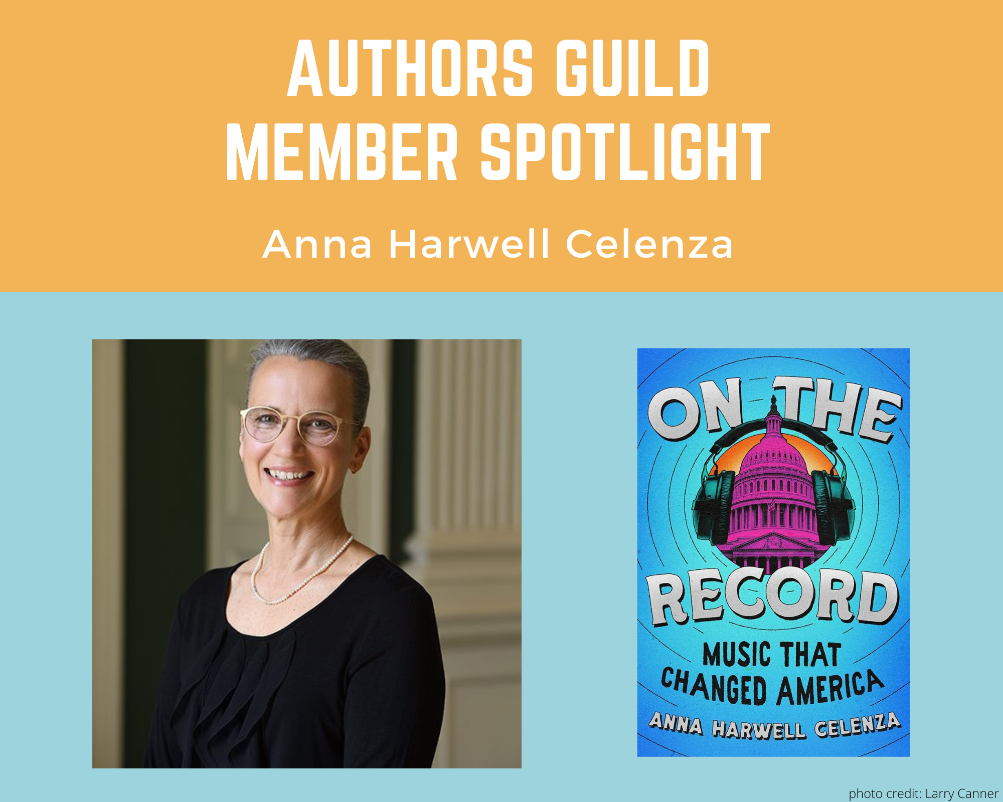 author Anna Harwell Celenza and her book On the Record
