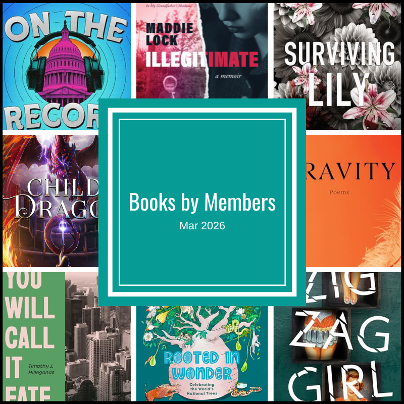 collage of Books by Members March 2026 