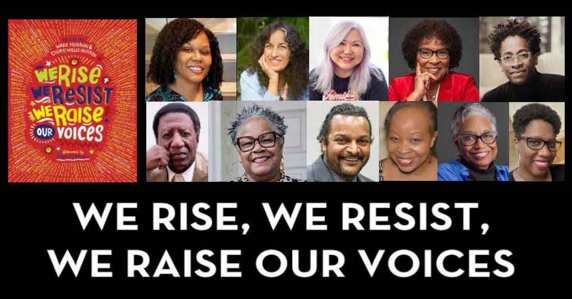 Banner with the event title and headshots of 10 presenters