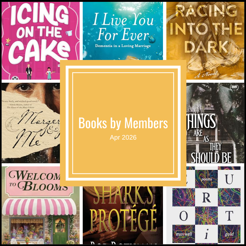 collage of Books by Members April 2026 