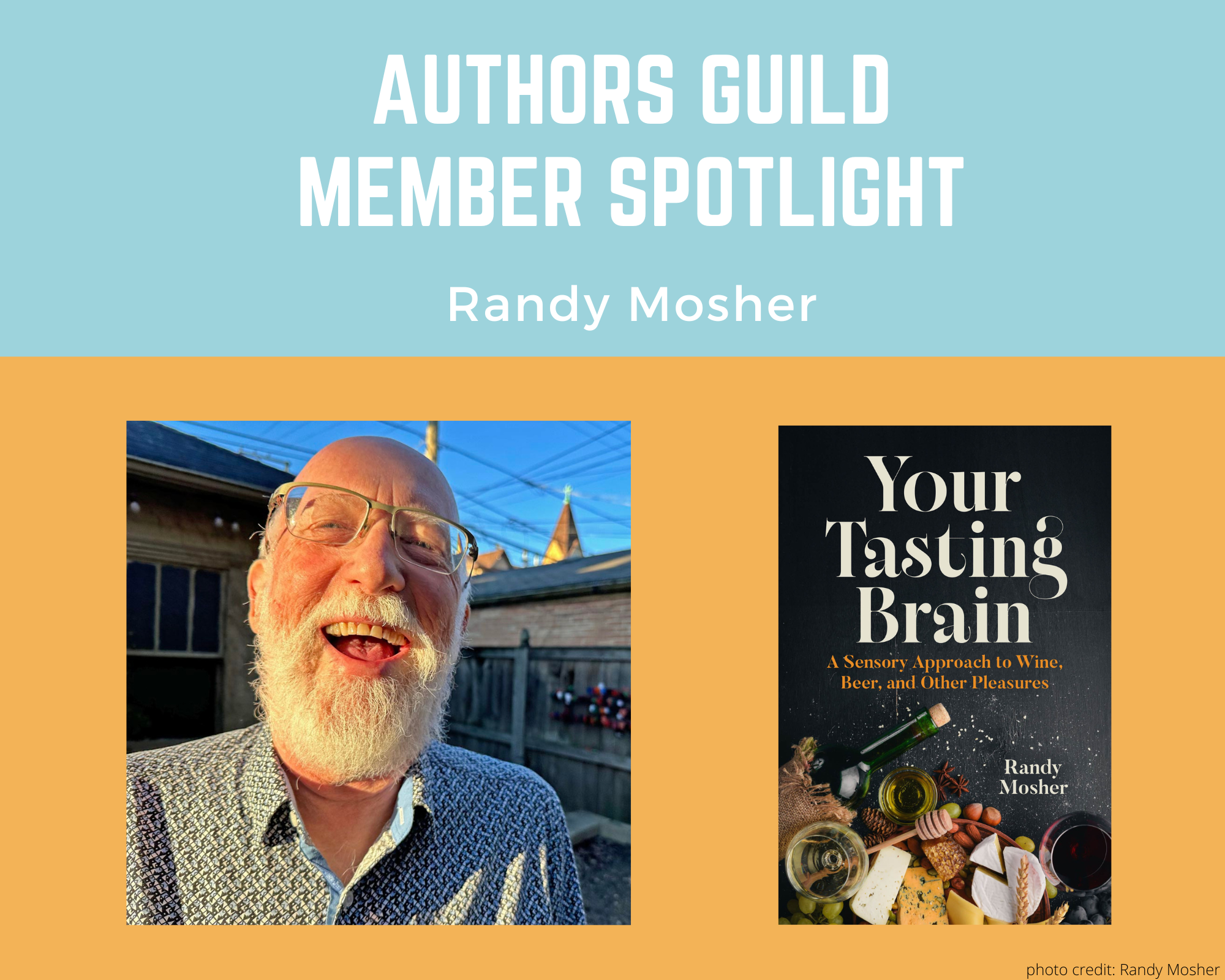 author Randy Mosher and his book Your Tasting Brain