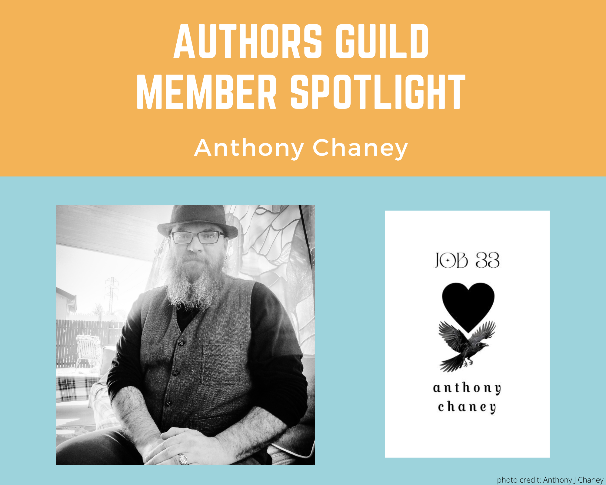 author Anthony Chaney and his book Job 33