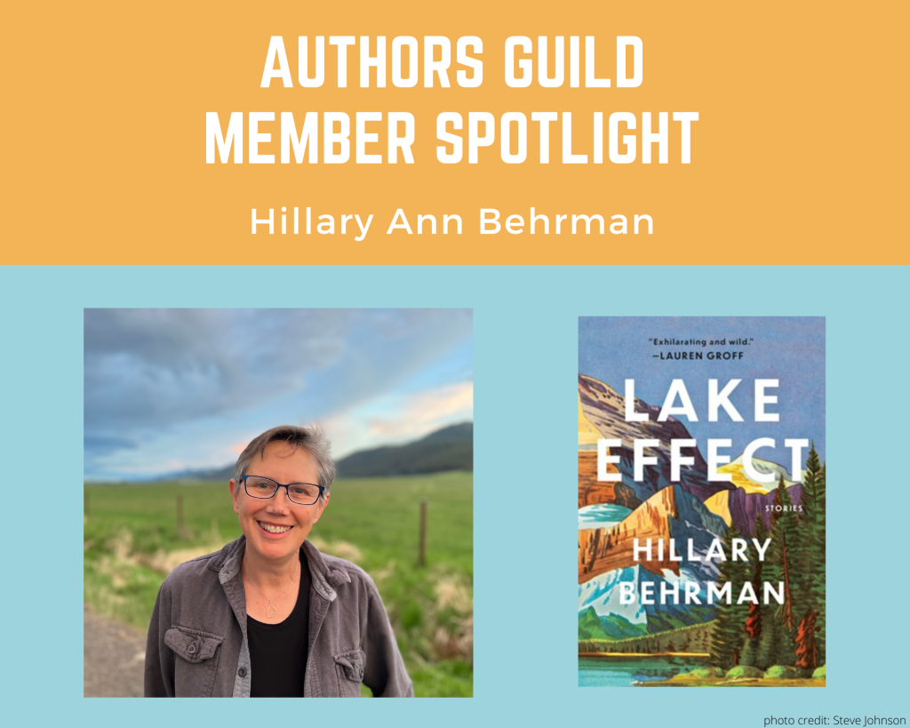 author Hillary Ann Behrman and her book Lake Effect