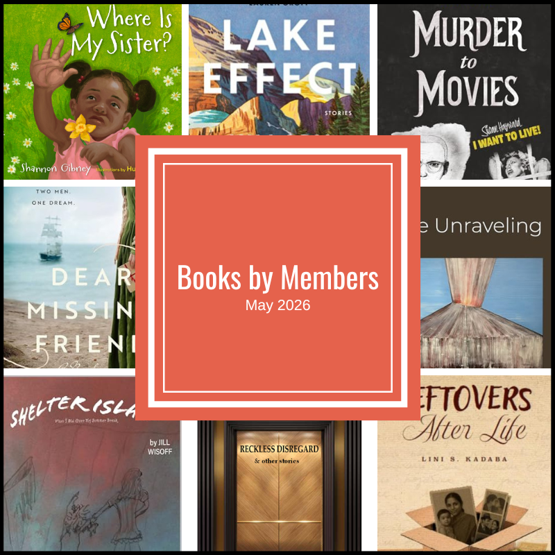 collage of Books by Members May 2026 