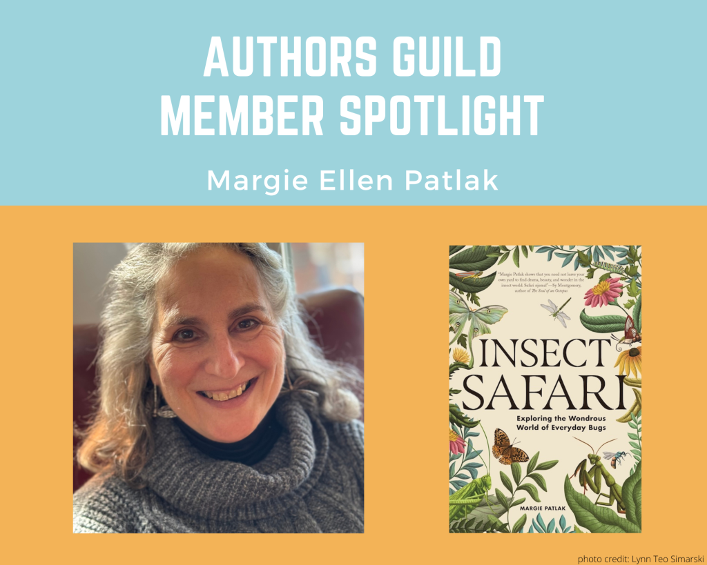 author Margie Patlak and her book Insect Safari