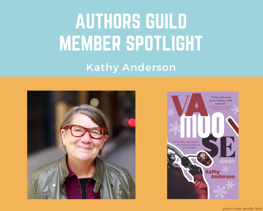 author Kathy Anderson and her book Vamoose